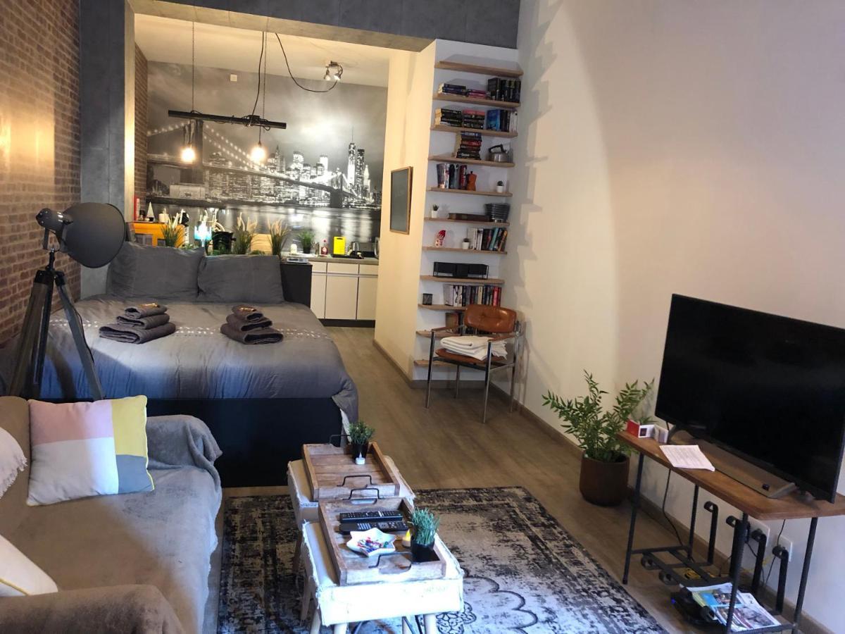 New York Loft - Fully Equipped And Available Long-Term - Perfect Location In City Center Apartment Namur Luaran gambar