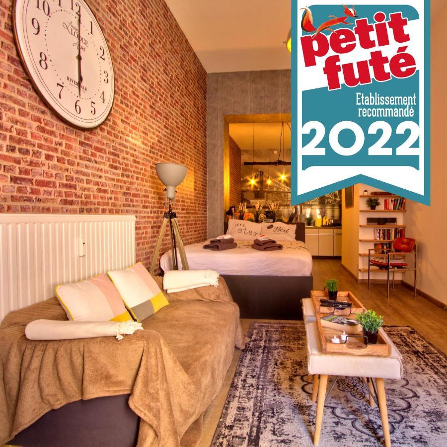 New York Loft - Fully Equipped And Available Long-Term - Perfect Location In City Center Apartment Namur Luaran gambar